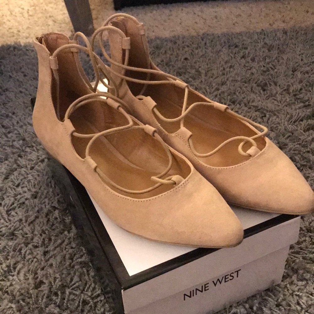 Ballerina sand. NINE WEST